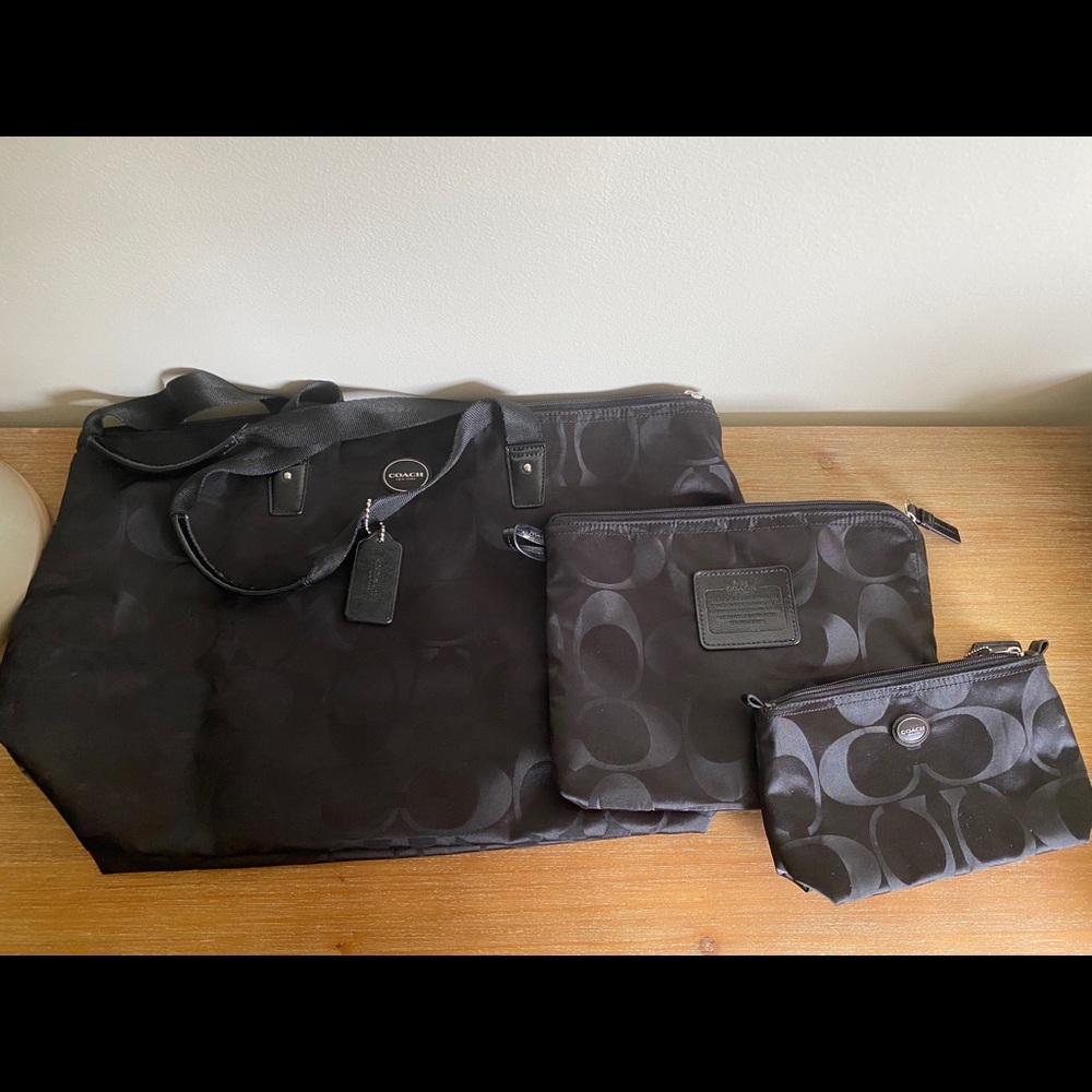 Coach purse set